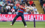 CARDIFF, WALES - JUNE 25:  England batsman Jos Buttler hits out during the 3rd NatWest T20 International between England and South Africa at SWALEC Stadium on June 25, 2017 in Cardiff, Wales.  (Photo by Stu Forster/Getty Images)